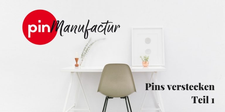 Pins mittels Code auf Webseiten verstecken, Teil 1